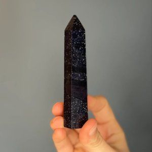 Blue Sandstone Crystal Point Tower